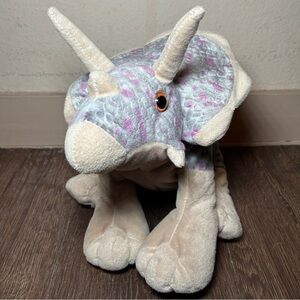 Wild Republic 12 inch Triceratops Plush Toy
